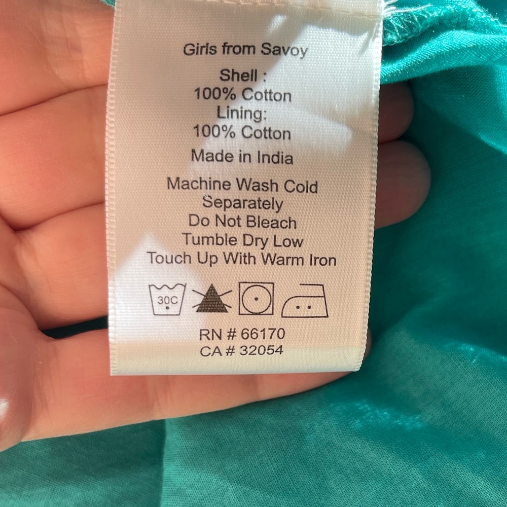 Anthropologie Girls From Savoy Painted Ikat Dress NWT - Picture 6 of 10